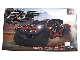 Радиоуправляемый шорт-корс Remo Hobby EX3 (красный) 4WD 2.4G 1/10 RTR — фото 8
