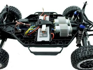 Радиоуправляемый шорт-корс Remo Hobby 9EMU TWINS MOTOR (красный) 4WD 2.4G 1/8 RTR — фото 11