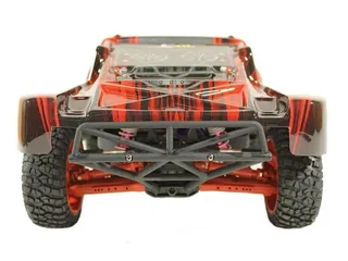 Радиоуправляемый шорт-корс Remo Hobby 9EMU Brushless (красный) 4WD 2.4G 1/8 RTR — фото 5