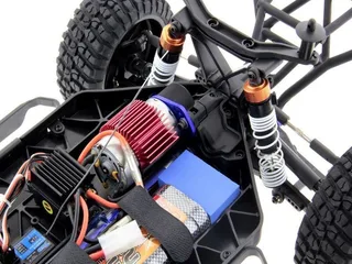 Радиоуправляемый шорт-корс Remo Hobby 9EMU (красный) 4WD 2.4G 1/8 RTR — фото 15
