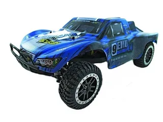 Шорт-корс Remo Hobby 9EMU TWINS MOTOR (синий) 4WD 2.4G 1/8 RTR