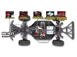 Радиоуправляемый шорт-корс Remo Hobby 9EMU TWINS MOTOR (синий) 4WD 2.4G 1/8 RTR — фото 11