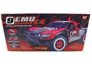 Радиоуправляемый шорт-корс Remo Hobby 9EMU TWINS MOTOR (синий) 4WD 2.4G 1/8 RTR — фото 14