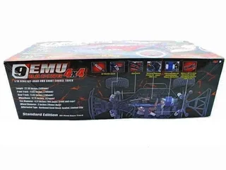 Радиоуправляемый шорт-корс Remo Hobby 9EMU TWINS MOTOR (синий) 4WD 2.4G 1/8 RTR — фото 15