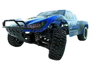 Радиоуправляемый шорт-корс Remo Hobby 9EMU TWINS MOTOR (синий) 4WD 2.4G 1/8 RTR — фото 7