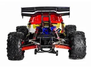 Радиоуправляемая трагги Remo Hobby EVO-R Brushless UPGRADE (красная) 4WD 2.4G 1/8 RTR — фото 4