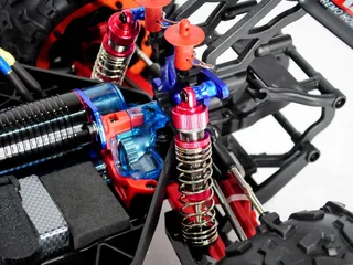Радиоуправляемая трагги Remo Hobby EVO-R Brushless UPGRADE (красная) 4WD 2.4G 1/8 RTR — фото 8
