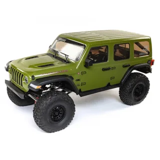 Радиоуправляемый краулер Axial SCX6 Jeep JLU Wrangler 1:6 Brushless 4WD RTR, зелёный — фото 13