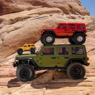 Радиоуправляемый краулер Axial SCX6 Jeep JLU Wrangler 1:6 Brushless 4WD RTR, зелёный — фото 2