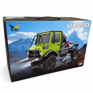 Радиоуправляемый грузовик Unimog U4000 4WD 1:18 — фото 11