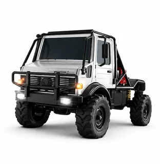 Радиоуправляемый грузовик Unimog U4000 4WD 1:18 — фото 4