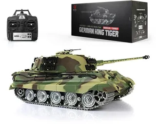 Танк Heng Long King Tiger PRO version V7.0 масштаб 1:16 2.4G