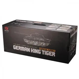 Радиоуправляемый танк Heng Long King Tiger PRO version V7.0 масштаб 1:16 2.4G — фото 6