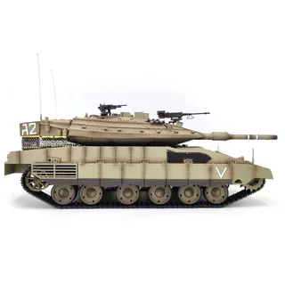Радиоуправляемый танк Heng Long Merkava MK4 S version V7.0 масштаб 1:16 2.4G - 3958-1Upg V7.0 — фото 2