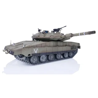 Радиоуправляемый танк Heng Long Merkava MK4 PRO V7.0 масштаб 1:16 2.4G - 3958-1PRO V7.0 — фото 4
