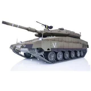 Радиоуправляемый танк Heng Long Merkava MK4 PRO V7.0 масштаб 1:16 2.4G - 3958-1PRO V7.0 — фото 6