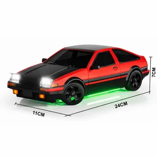 Радиоуправляемая дрифт машина с гироскопом Toyota AE86 1:18 — фото 2