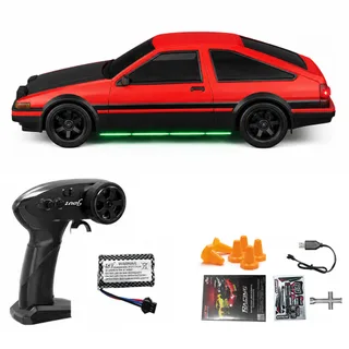 Радиоуправляемая дрифт машина с гироскопом Toyota AE86 1:18 — фото 6