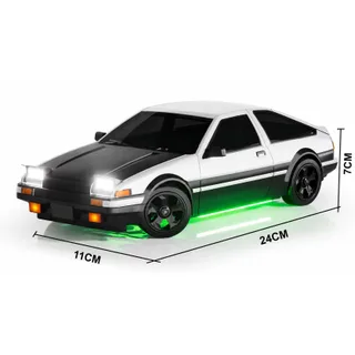 Радиоуправляемая дрифт машина с гироскопом Toyota AE86 1:18 — фото 2