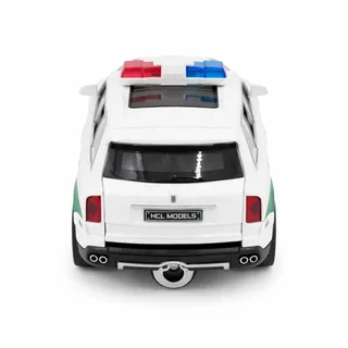 Радиоуправляемая металлическая полицейская машина Rolls-Royce Cullinan 1:22 — фото 8
