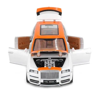 Радиоуправляемая металлическая машина Rolls-Royce Cullinan 1:22 — фото 5