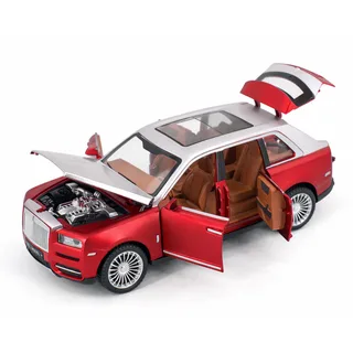 Радиоуправляемая металлическая машина Rolls-Royce Cullinan 1:22 — фото 3
