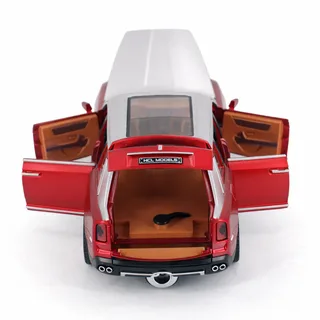 Радиоуправляемая металлическая машина Rolls-Royce Cullinan 1:22 — фото 5