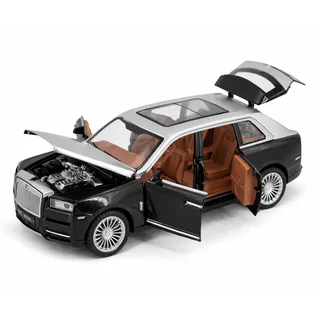 Радиоуправляемая металлическая машина Rolls-Royce Cullinan 1:22 — фото 3