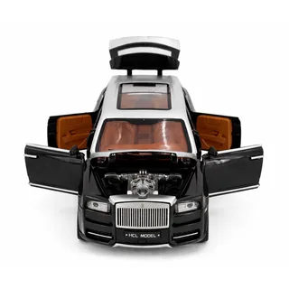 Радиоуправляемая металлическая машина Rolls-Royce Cullinan 1:22 — фото 4