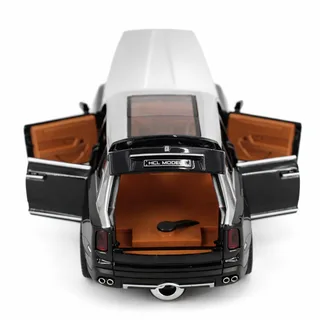Радиоуправляемая металлическая машина Rolls-Royce Cullinan 1:22 — фото 5