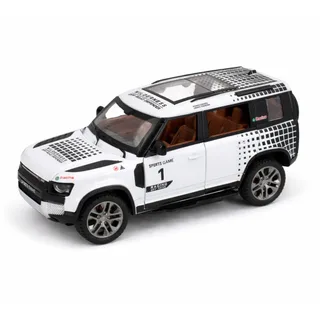 Радиоуправляемая металлическая машина Land Rover Defender 1:22 — фото 2