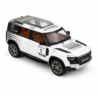 Радиоуправляемая металлическая машина Land Rover Defender 1:22 — фото 6