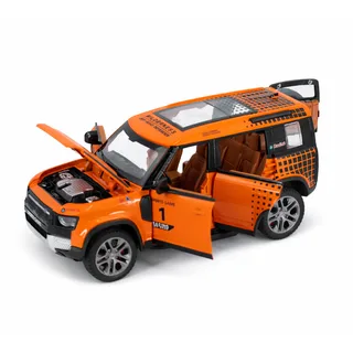 Радиоуправляемая металлическая машина Land Rover Defender 1:22 — фото 3