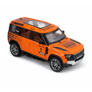 Радиоуправляемая металлическая машина Land Rover Defender 1:22 — фото 6