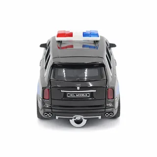 Радиоуправляемая металлическая полицейская машина Rolls-Royce Cullinan 1:22 — фото 9