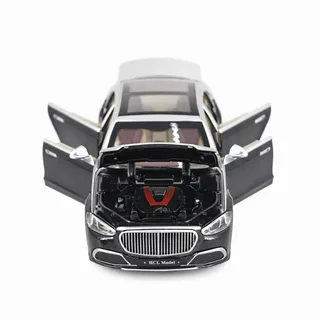 Радиоуправляемая металлическая машина Mercedes S600 1:22 — фото 4
