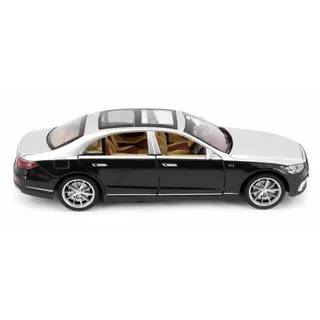 Радиоуправляемая металлическая машина Mercedes S600 1:22 — фото 7