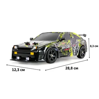 Радиоуправляемая машина для дрифта HB Toyota AE86 (4WD, свет, пар, акб, 1:16) — фото 2
