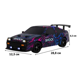 Радиоуправляемая машина для дрифта HB Toyota AE86 (4WD, свет, пар, акб, 1:16) — фото 2