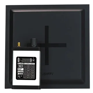 Видеоприемник RushFPV 3.3G с патч антенной 15.8DBI (DVR)
