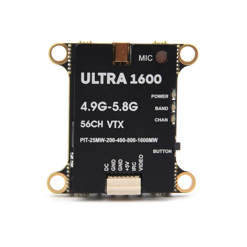 Видеопередатчик UltraFPV 4,9Ghz-5,8Ghz 1,6W