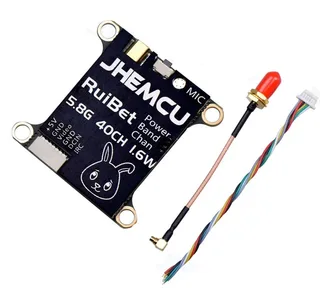 Видеопередатчик JHEMCU RuiBet Tran-3016W 5,8Ghz 40CH IRC PIT/25/200/400/800/1600mW (RP-SMA)